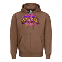 Chestnut it's my birthday Zipper Hoodie - AdoDesignShop