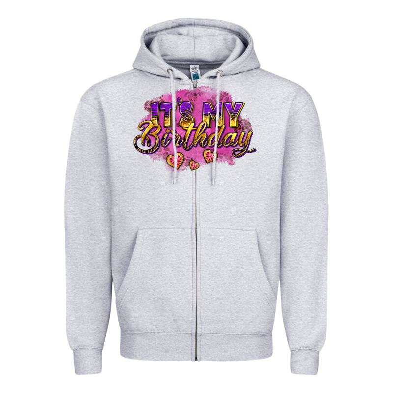 It's My Birthday Zipper Hoodie by AdoDesignShop | Teevron