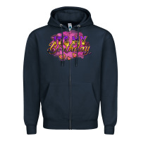Navy it's my birthday Zipper Hoodie - AdoDesignShop