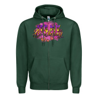 Sports Green it's my birthday Zipper Hoodie - AdoDesignShop