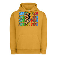 Pigment Peanut Butter autism mom lightning bolt Urban Hoodie - LillyAllenDesigns