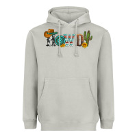Moon Dust howdy with cowboy hat and cactus Heavyweight Hoodie - Artiststas