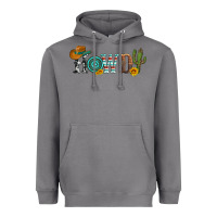 Storm howdy with cowboy hat and cactus Heavyweight Hoodie - Artiststas