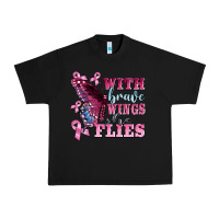 Black with brave wings she flies Urban Heavy Tee - BarkalooDesign