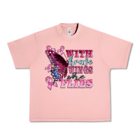 Salmon with brave wings she flies Urban Heavy Tee - BarkalooDesign