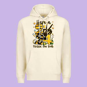 Have Rockin' New Year 2024 Premium Hoodie Designed By Maliassmallbusiness