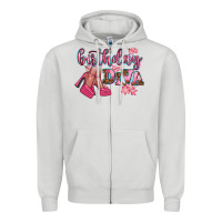 Dove Grey birthday diva Zipper Hoodie - AdoDesignShop