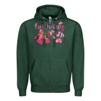 Sports Green birthday diva Zipper Hoodie - AdoDesignShop
