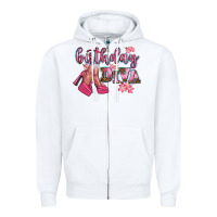 White birthday diva Zipper Hoodie - AdoDesignShop