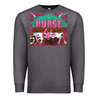 Charcoal Heather western nurse life needle Premium Sweatshirt - BarkalooDesign