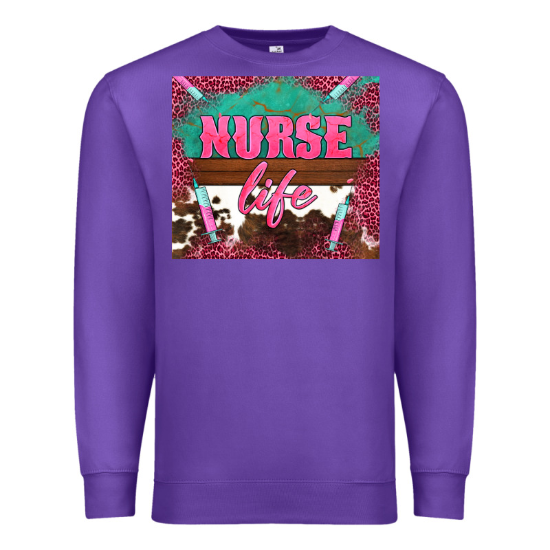 Western Nurse Life Needle Premium Sweatshirt by BarkalooDesign | Teevron