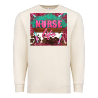 Sandshell western nurse life needle Premium Sweatshirt - BarkalooDesign