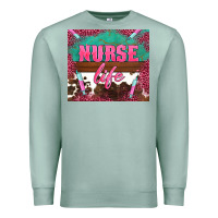 Seafoam western nurse life needle Premium Sweatshirt - BarkalooDesign