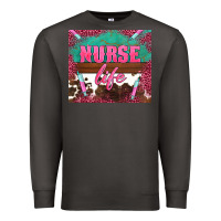 Smoke western nurse life needle Premium Sweatshirt - BarkalooDesign