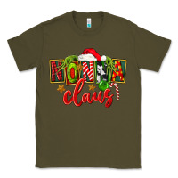 Army Green christmas nonna claus Classic Tee - FaDigitalArtStudio