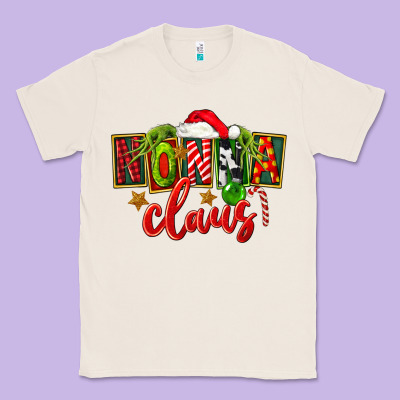 Christmas Nonna Claus Classic Tee Designed By Fadigitalartstudio