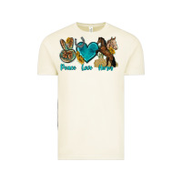 Vintage Arctic peace love horses tbw Vintage Tee - texasbilliewilder