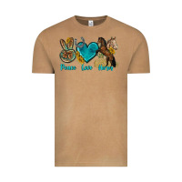 Peace Love Horses Tbw Vintage Tee | Teevron