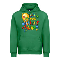 Emerald let your light shine Urban Hoodie - LillyAllenDesigns
