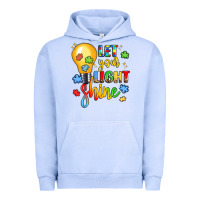 Pigment Grape Ice let your light shine Urban Hoodie - LillyAllenDesigns