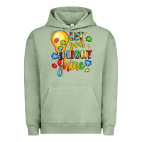 Pigment Oil Green let your light shine Urban Hoodie - LillyAllenDesigns