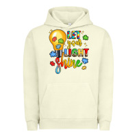 Pigment Pistachio let your light shine Urban Hoodie - LillyAllenDesigns