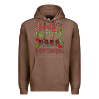 Chestnut santa's favorite para professional Premium Hoodie - MaliasSmallBusiness