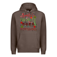 Coffee santa's favorite para professional Premium Hoodie - MaliasSmallBusiness