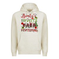 Oatmeal Heather santa's favorite para professional Premium Hoodie - MaliasSmallBusiness
