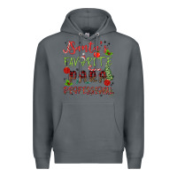 Rock santa's favorite para professional Premium Hoodie - MaliasSmallBusiness