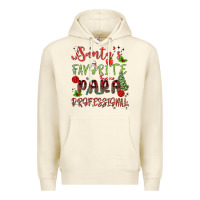 Sandshell santa's favorite para professional Premium Hoodie - MaliasSmallBusiness
