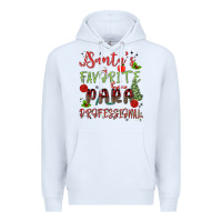 White santa's favorite para professional Premium Hoodie - MaliasSmallBusiness