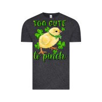 Vintage Black Too Cute To Pinch Chick Vintage Tee - RanaPortraitStore
