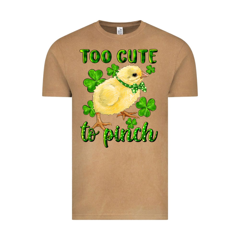 Too Cute To Pinch Chick Vintage Tee by RanaPortraitStore | Teevron