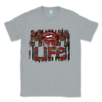 Heather Grey mom life Classic Tee - SublimationCraftShop
