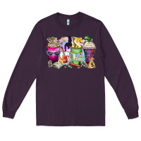 Plum boss babe coffee cups Long Sleeve Tee - Zillion Design Studio