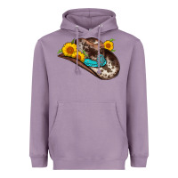Lavender cowboy hat Heavyweight Hoodie - AdoDesignShop