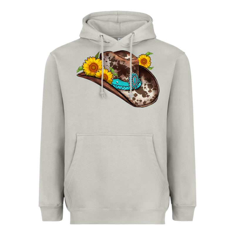 Cowboy Hat Heavyweight Hoodie by AdoDesignShop | Teevron
