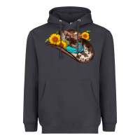 Smoke cowboy hat Heavyweight Hoodie - AdoDesignShop