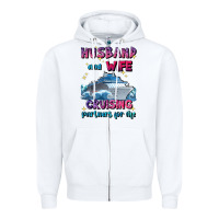White husband and wife cruising partners for life Zipper Hoodie - JahusDesignShop