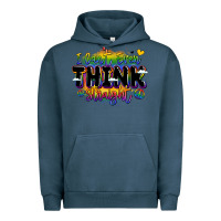 Pigment Midnight Navy pride and identity expression Urban Hoodie - LillyAllenDesigns