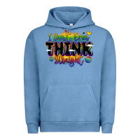 Pigment Pebble Blue pride and identity expression Urban Hoodie - LillyAllenDesigns