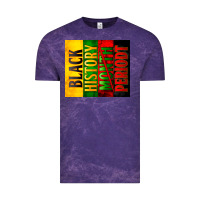 Cloud Purple black history month periodt Vintage Tee - Zillion Design Studio