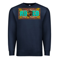Navy western rodeo horse leopard aztek sunflower license plate template Premium Sweatshirt - BarkalooDesign