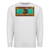 Oatmeal Heather western rodeo horse leopard aztek sunflower license plate template Premium Sweatshirt - BarkalooDesign