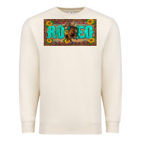 Sandshell western rodeo horse leopard aztek sunflower license plate template Premium Sweatshirt - BarkalooDesign