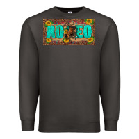 Smoke western rodeo horse leopard aztek sunflower license plate template Premium Sweatshirt - BarkalooDesign