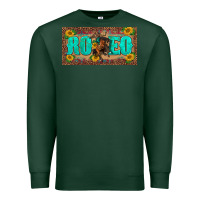 Western Rodeo Horse Leopard Aztek Sunflower License Plate Template Premium Sweatshirt | Teevron
