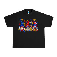 Black American gnomes with sunflowers Urban Heavy Tee - texasbilliewilder