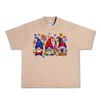 American Gnomes With Sunflowers Urban Heavy Tee | Teevron